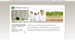 Desktop Screenshot of ewopharma.cz