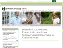 Tablet Screenshot of ewopharma.si